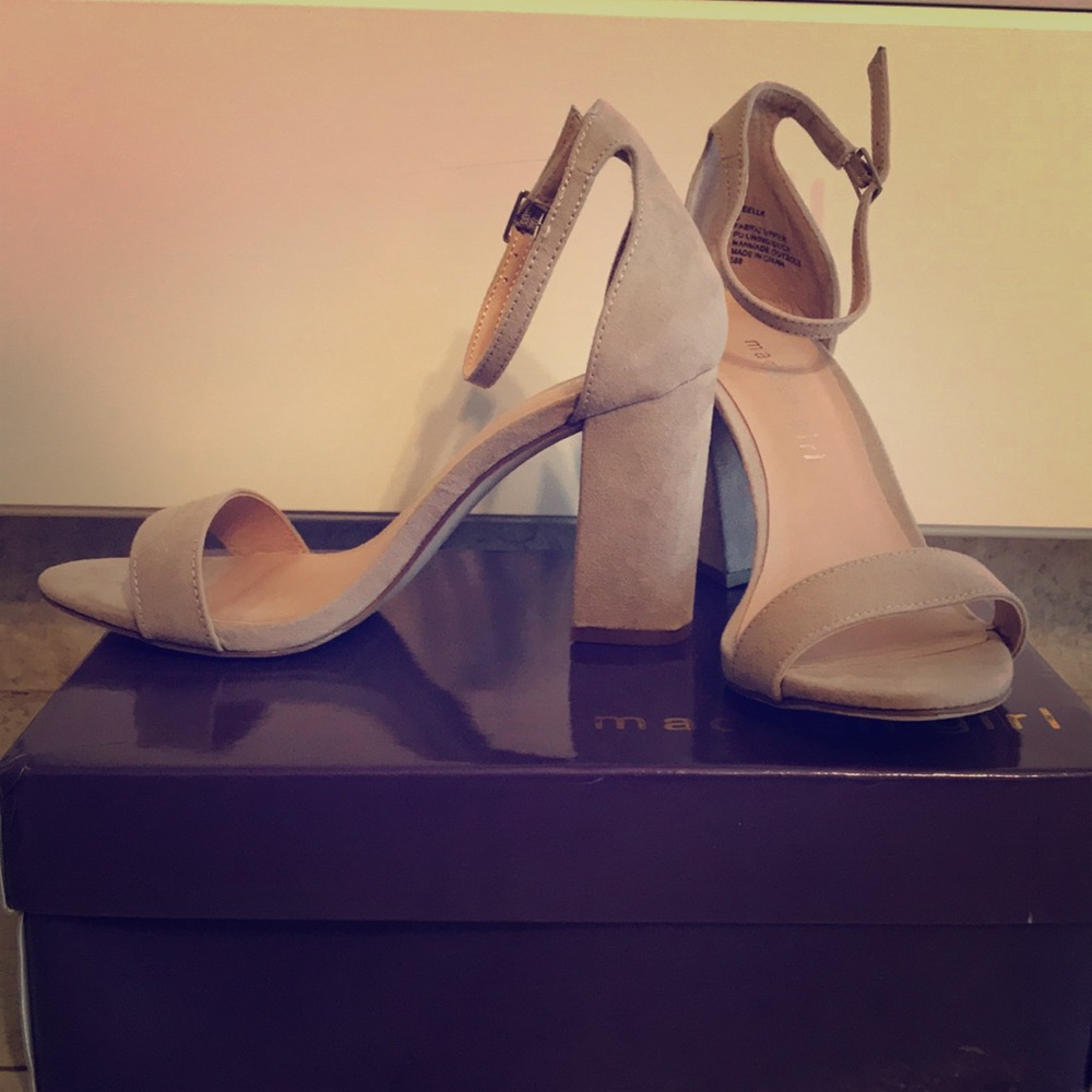 Madden Girl Beella never worn before heels